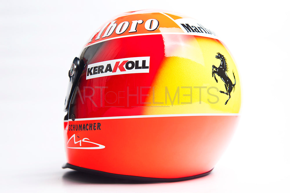 Michael Schumacher 2000 Full-Size 1:1 Replica Helmet