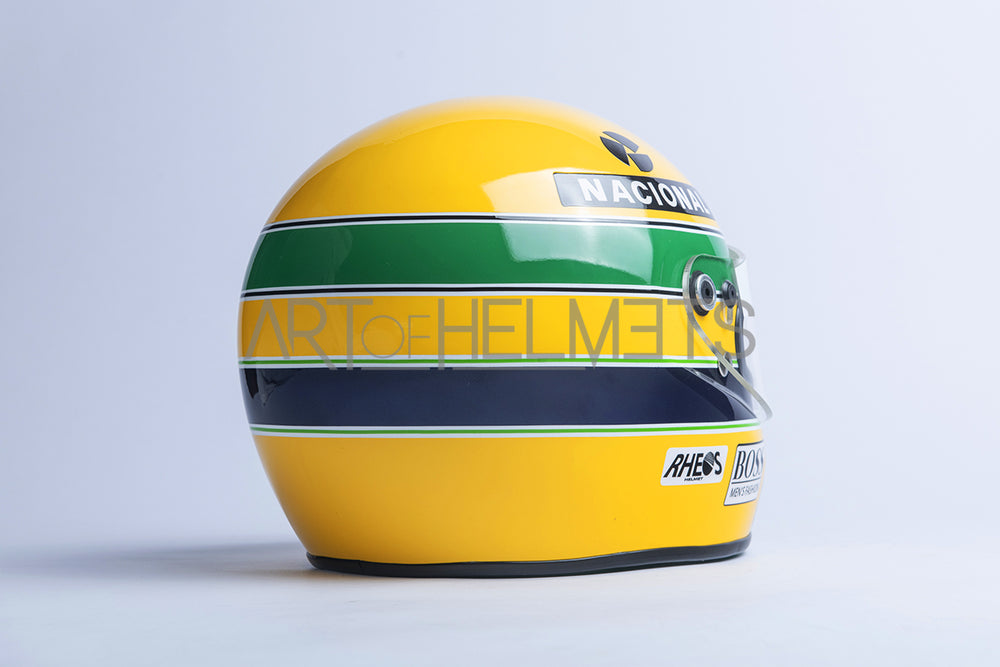 Ayrton Senna 1990 F1 Full-Size 1:1 Replica Helmet