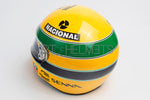 Ayrton Senna 1993 Paris Bercy Kart Full-Size 1:1 Replica Helmet