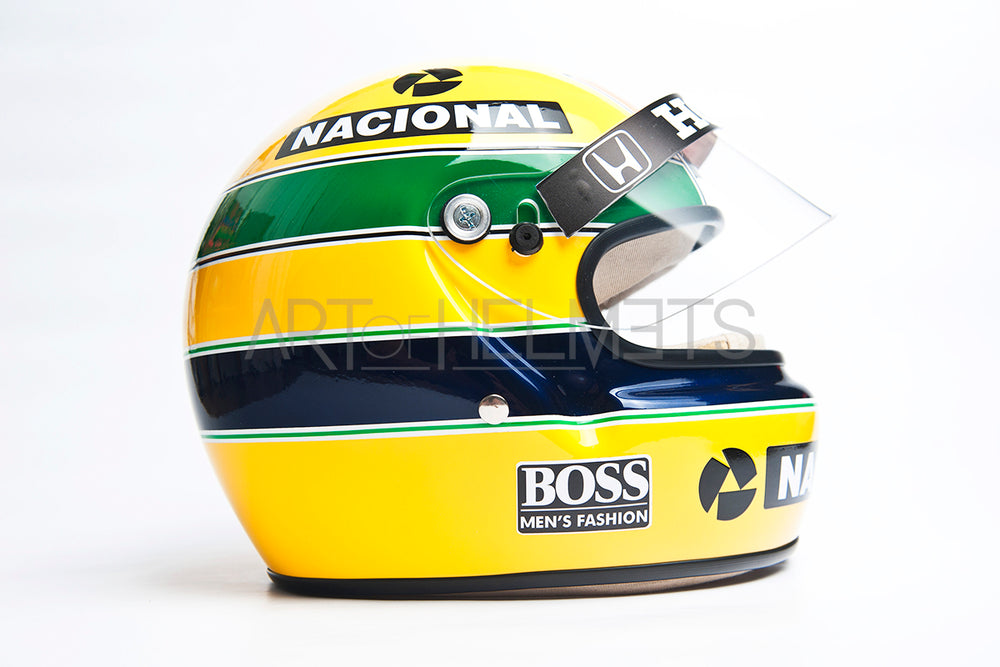 Ayrton Senna 1988 F1 Full-Size 1:1 Replica Helmet