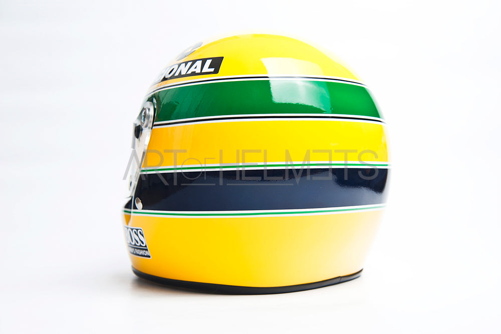 Ayrton Senna 1988 F1 Full-Size 1:1 Replica Helmet