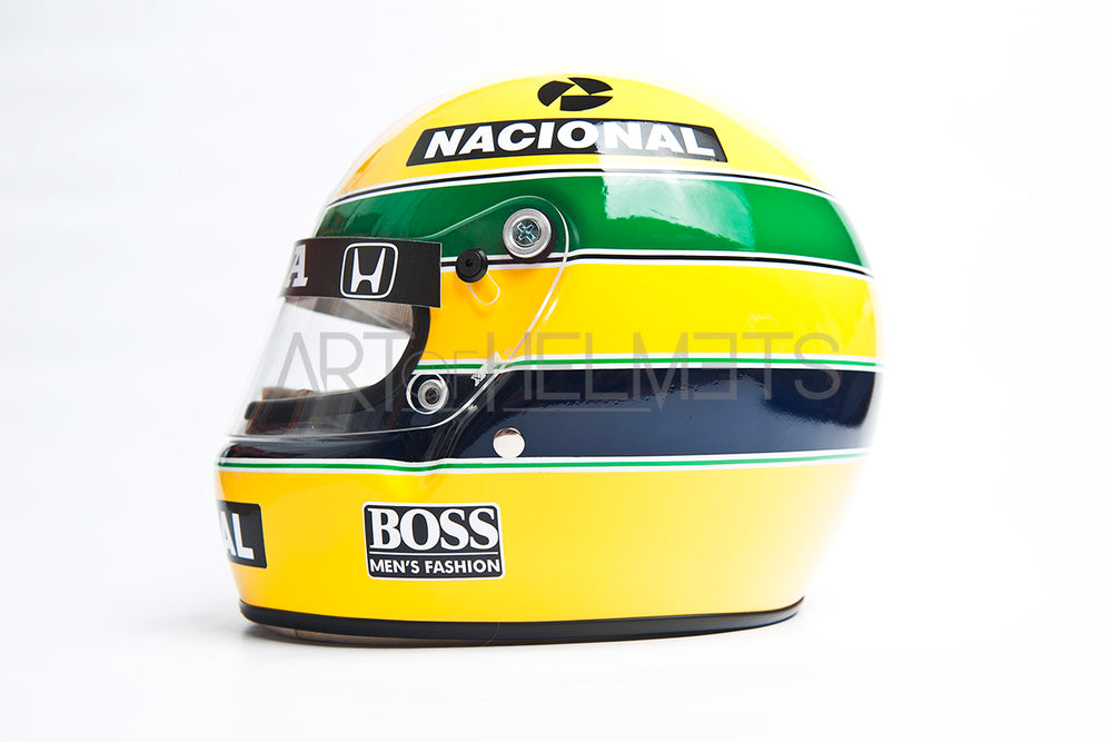 Ayrton Senna 1988 F1 Full-Size 1:1 Replica Helmet