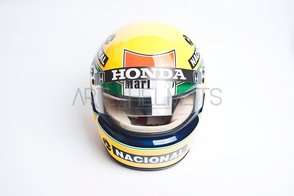 Ayrton Senna 1988 F1 Full-Size 1:1 Replica Helmet