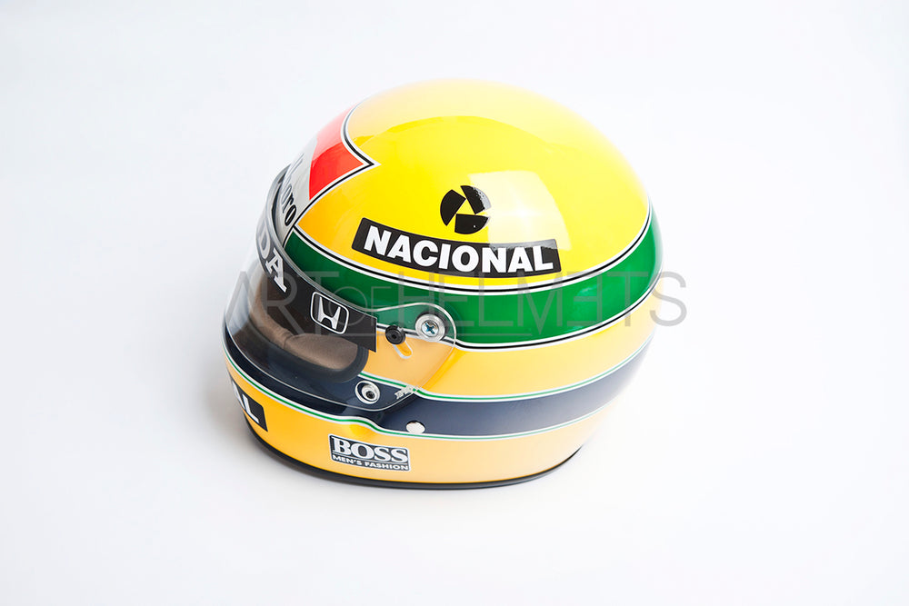 Ayrton Senna 1988 F1 Full-Size 1:1 Replica Helmet