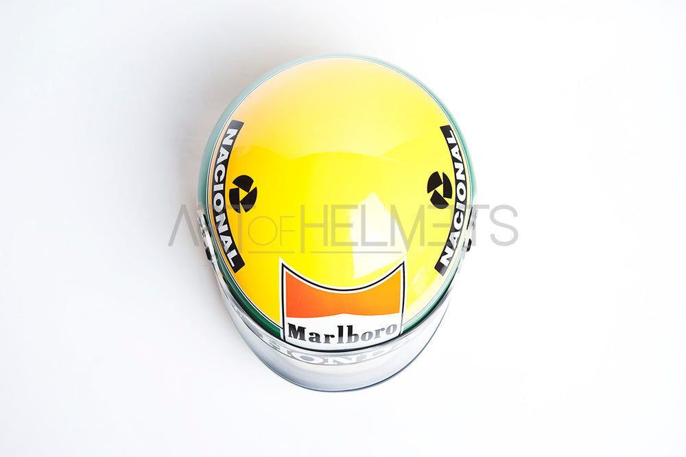 Ayrton Senna 1988 F1 Full-Size 1:1 Replica Helmet