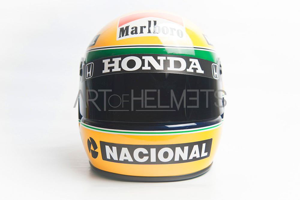 Ayrton Senna 1991 F1 Full-Size 1:1 Replica Helmet