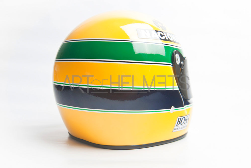 Ayrton Senna 1991 F1 Full-Size 1:1 Replica Helmet