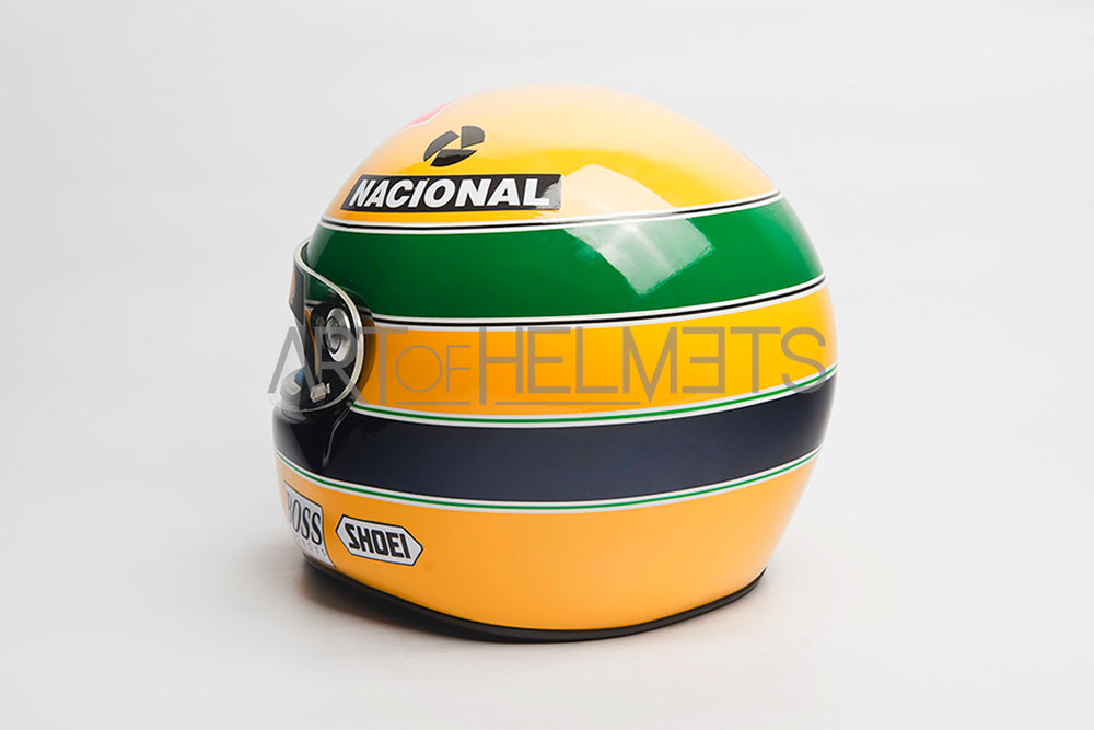 Ayrton Senna 1992 F1 Full-Size 1:1 Replica Helmet