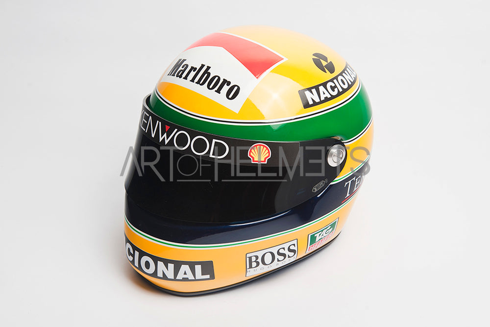 Ayrton Senna 1993 F1 Full-Size 1:1 Replica Helmet