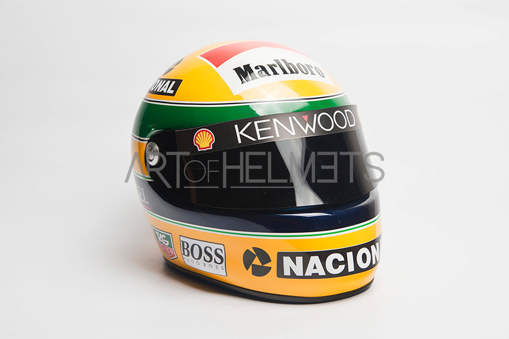 Ayrton Senna 1993 F1 Full-Size 1:1 Replica Helmet