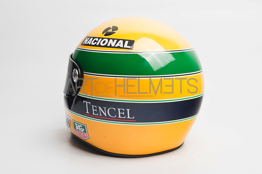 Ayrton Senna 1993 F1 Full-Size 1:1 Replica Helmet