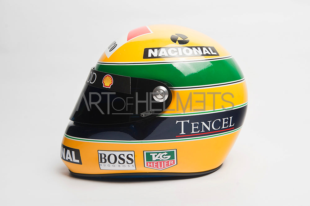 Ayrton Senna 1993 F1 Full-Size 1:1 Replica Helmet