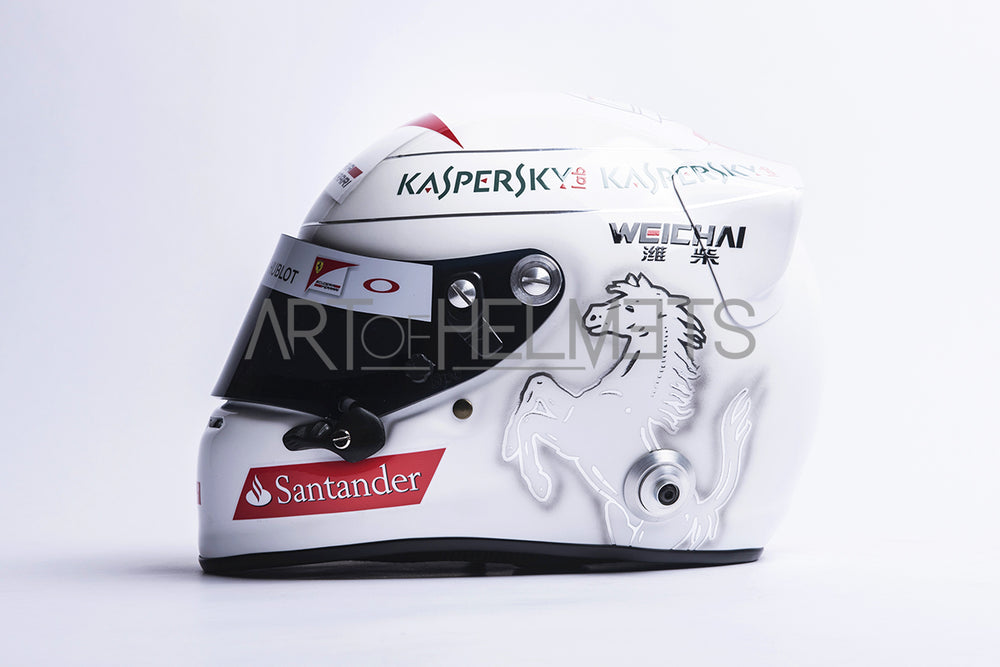 Sebastian Vettel 2015 Formula One Full-Size 1:1 Replica Helmet