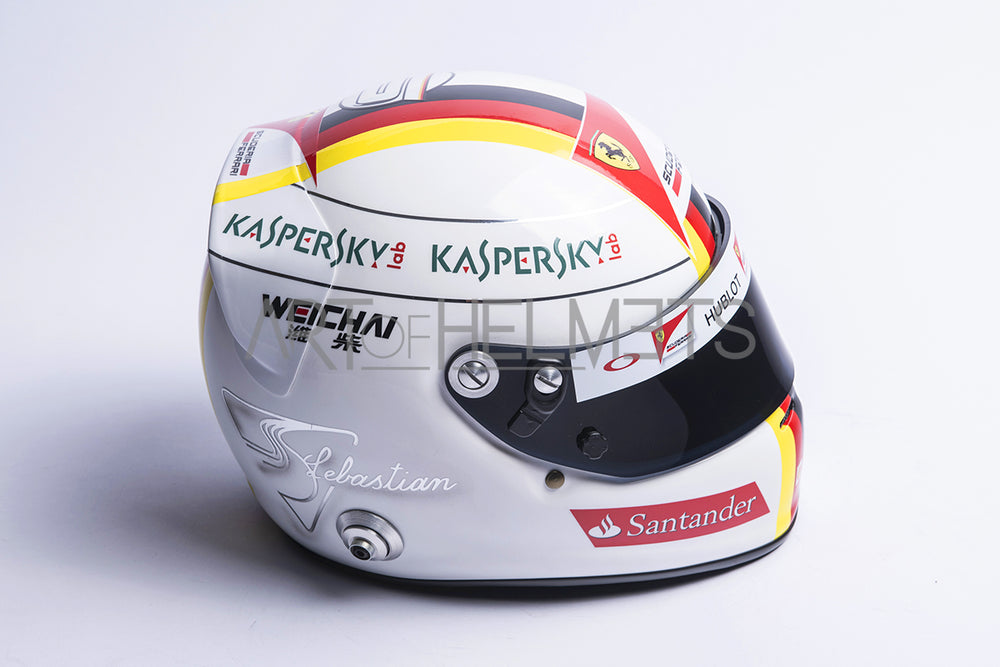 Sebastian Vettel 2015 Formula One Full-Size 1:1 Replica Helmet