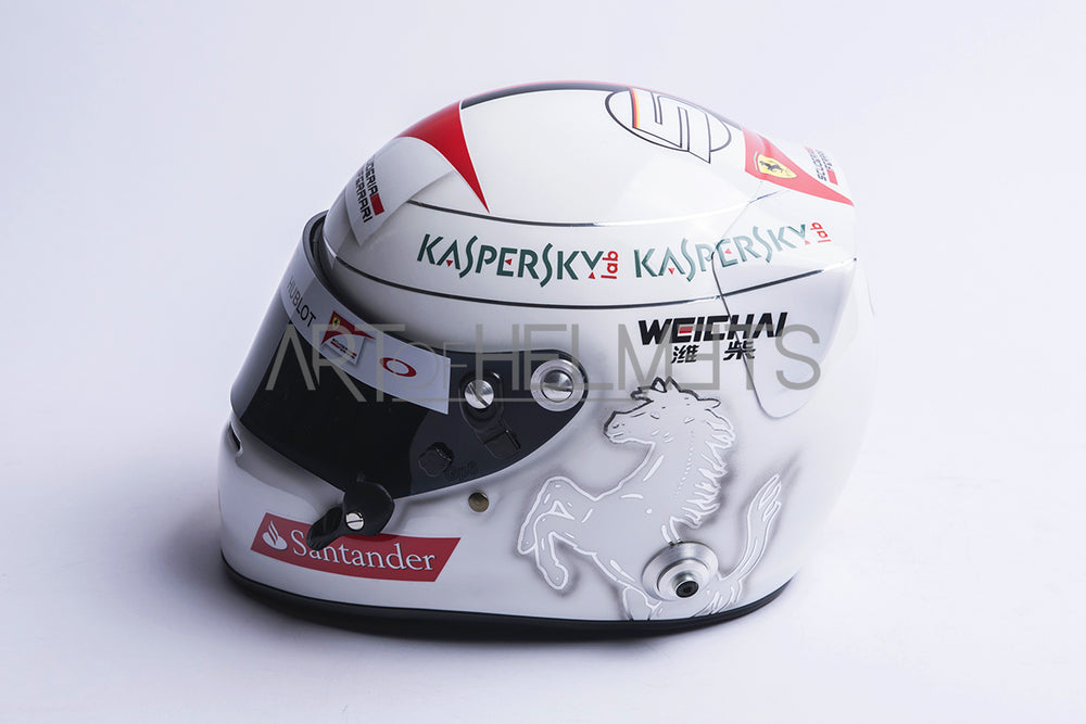 Sebastian Vettel 2015 Formula One Full-Size 1:1 Replica Helmet