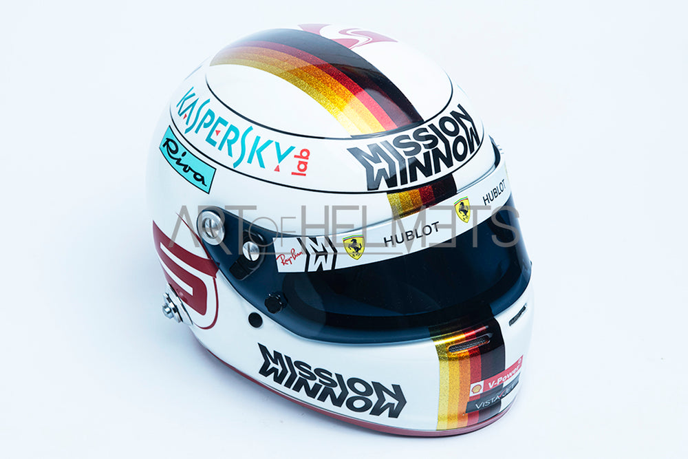 Sebastian Vettel 2019 Brazilian Grand Prix Full-Size 1:1 Replica Helmet