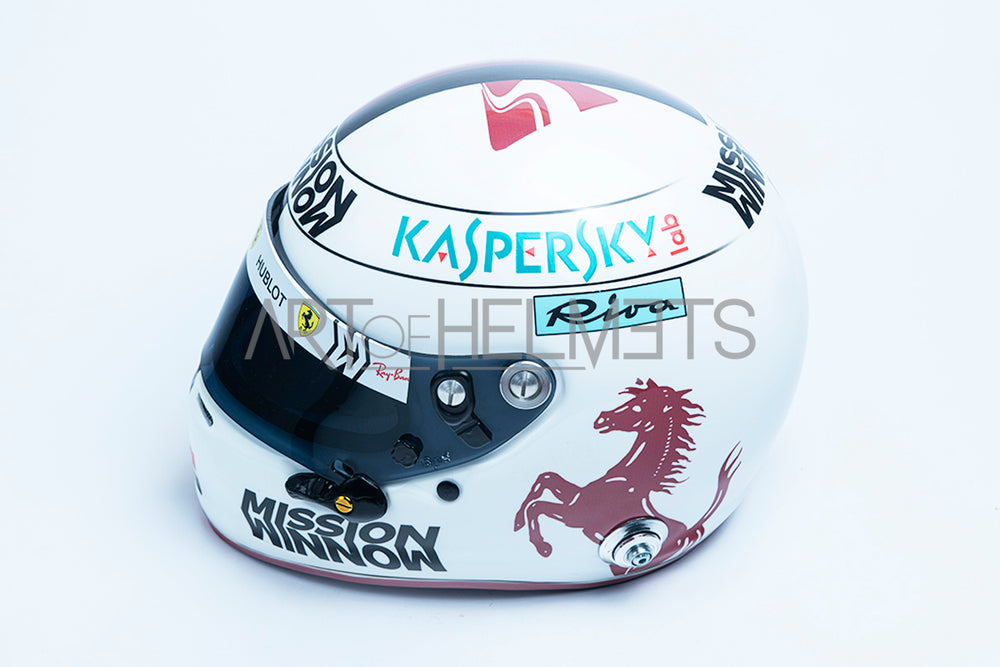 Sebastian Vettel 2019 Brazilian Grand Prix Full-Size 1:1 Replica Helmet