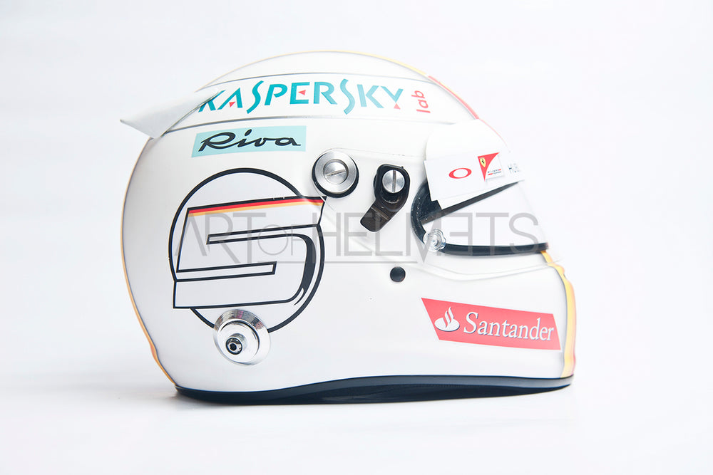 Sebastian Vettel 2017 Australian Grand Prix Full-Size 1:1 Replica Helmet