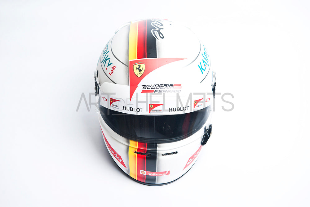 Sebastian Vettel 2017 Australian Grand Prix Full-Size 1:1 Replica Helmet