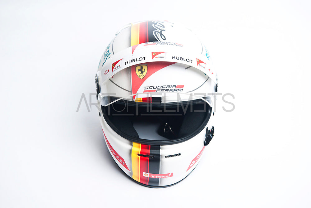 Sebastian Vettel 2017 Australian Grand Prix Full-Size 1:1 Replica Helmet