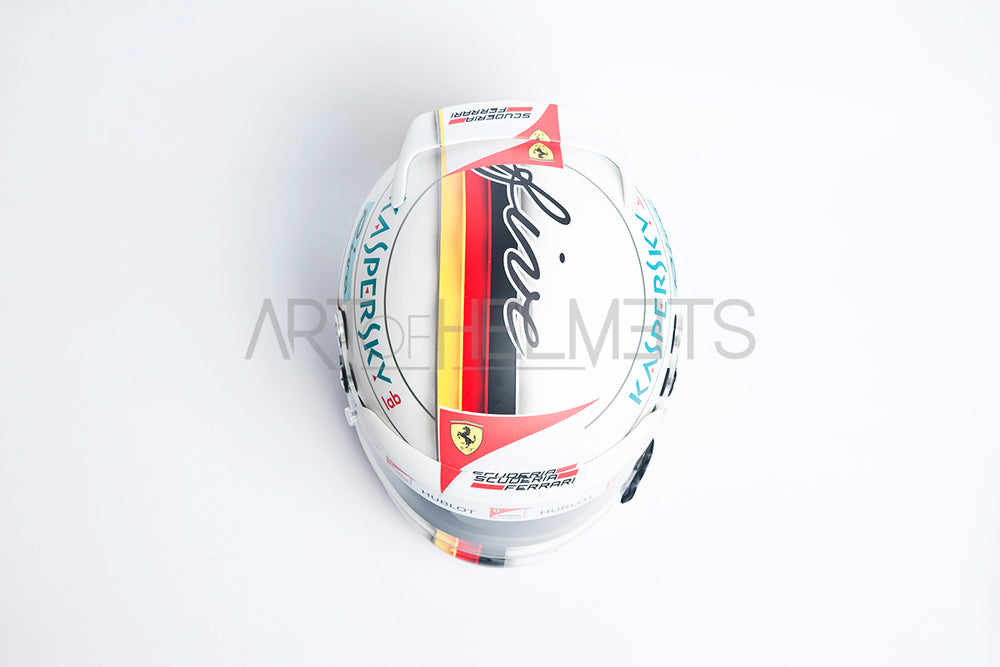 Sebastian Vettel 2017 Australian Grand Prix Full-Size 1:1 Replica Helmet