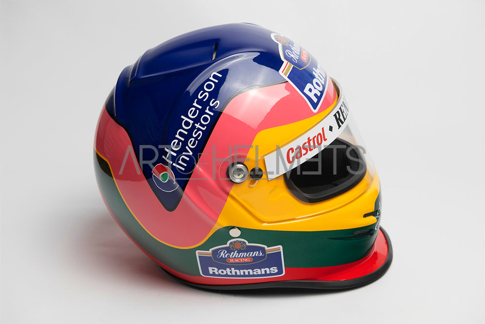 Jacques Villeneuve 1997 F1 World Champion Full-Size 1:1 Replica Helmet